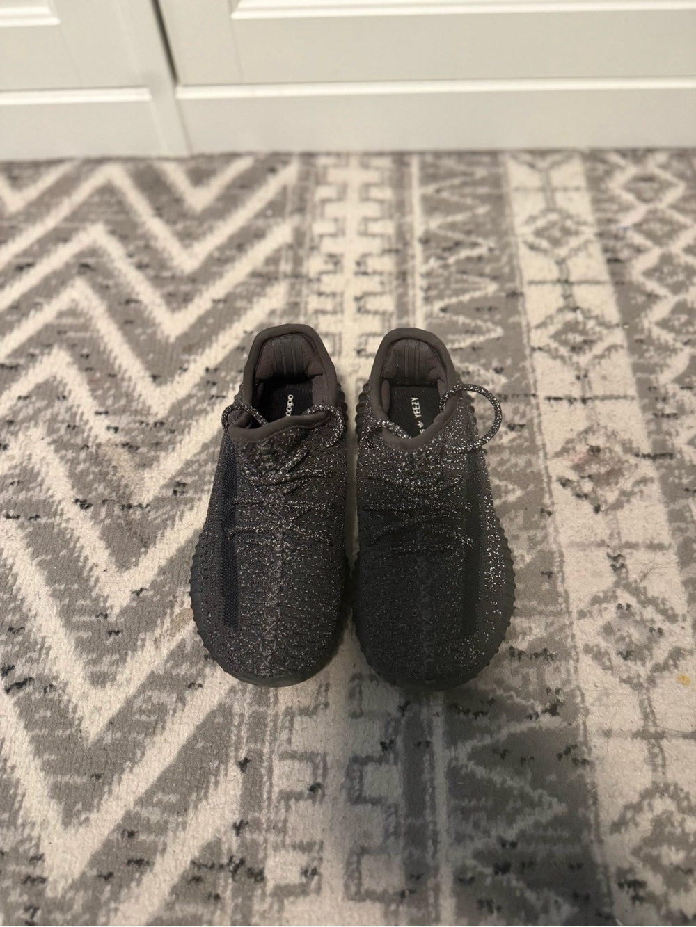 Adidas Yeezy Boost 350 V2 Black Reflective – Kids Size 13